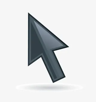 矢量黑色箭头免抠