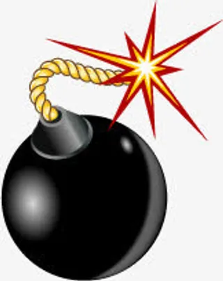 卡通炸弹素材免抠