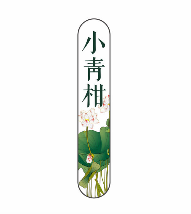 小青柑边框免抠
