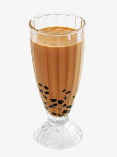 经典的珍珠奶茶实物免抠