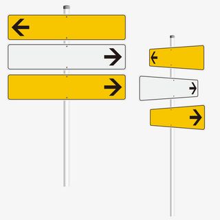 路标指示牌免抠