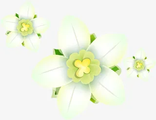 春季清新花海纹理免抠