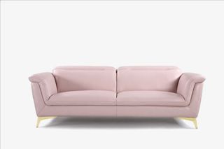 红色装饰沙发免抠