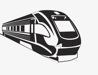 卡通简约装饰卡通火车头装饰免抠