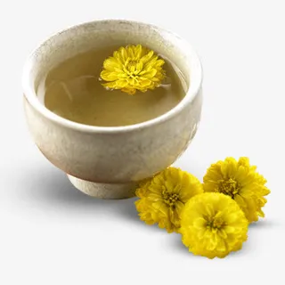 菊花茶免抠