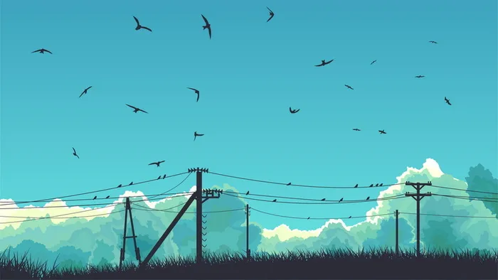 郊外风景背景素材高清