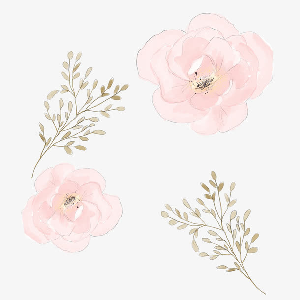 婚礼花朵免抠