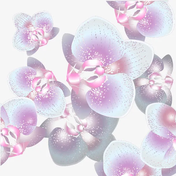 可爱花卉背景