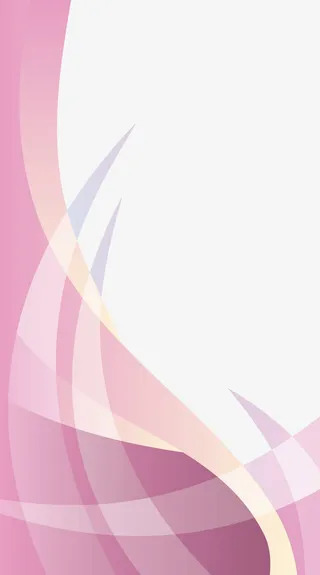 紫色清新曲线免抠