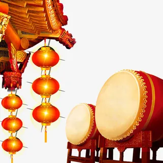 喜庆中国风免抠