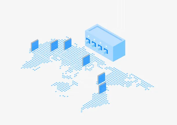 服务器链接世界免抠