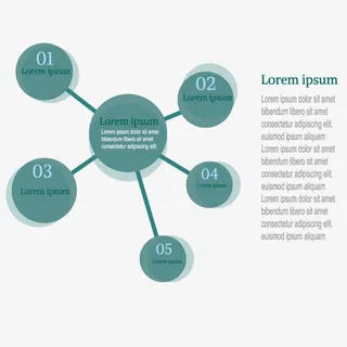 矢量数据统计表格免抠