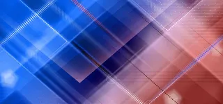 蓝色绚丽线条背景高清