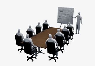 领导讲课PPT大屏幕免费下载免抠