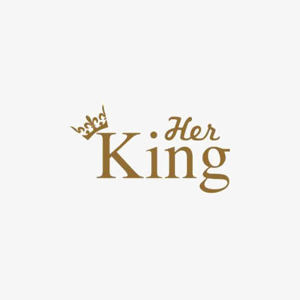 国王英文艺术字免抠