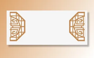 中国复古边框免抠