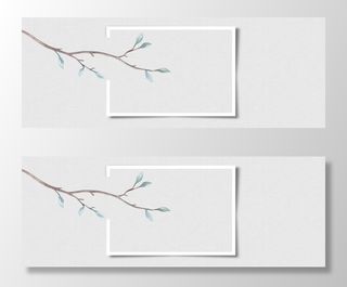 日系清新文艺女装背景高清