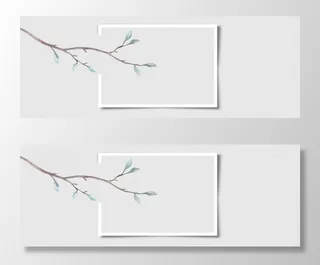 日系清新文艺女装背景高清