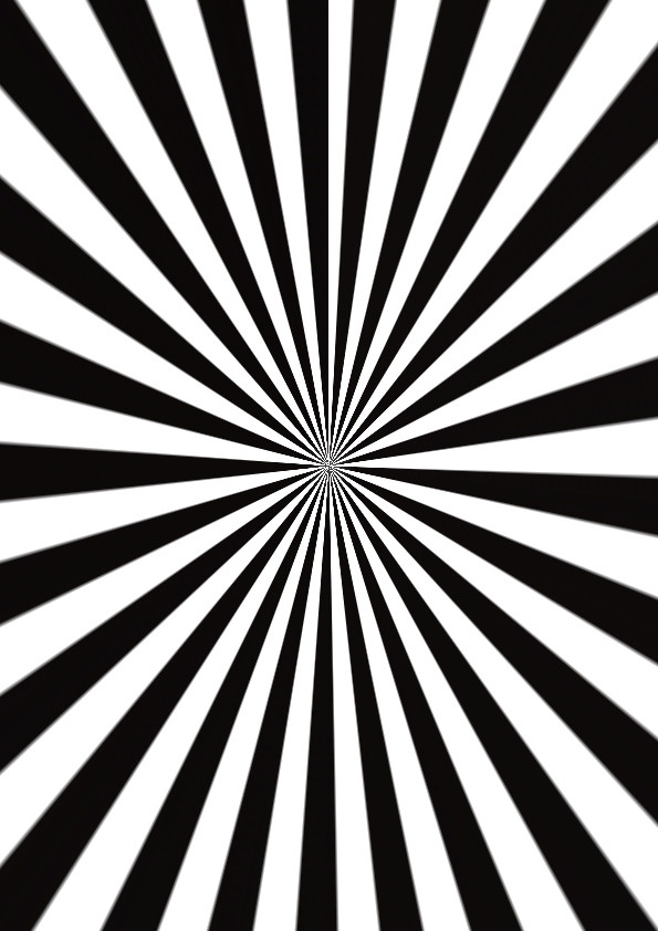 黑白放射线背景图免抠