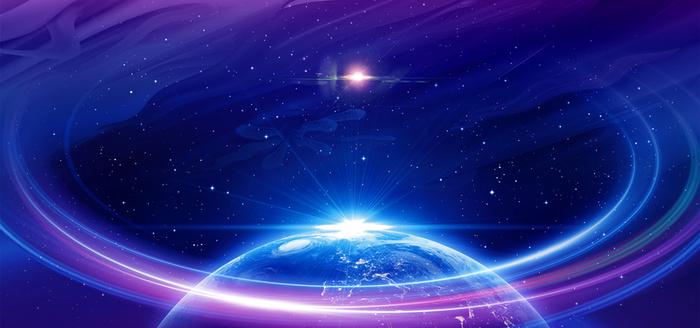 大气科技企业年会背景图高清