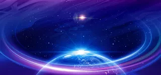 大气科技企业年会背景图高清