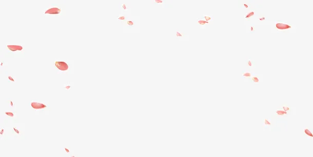 花瓣漂浮免抠