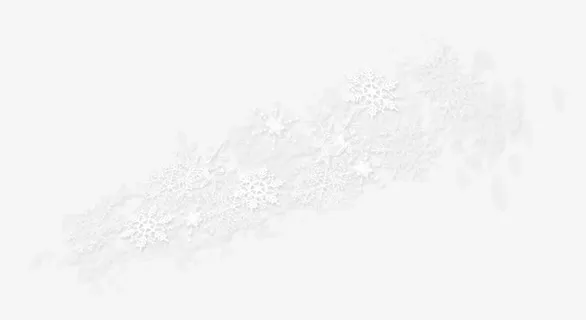创意唯美雪花免抠
