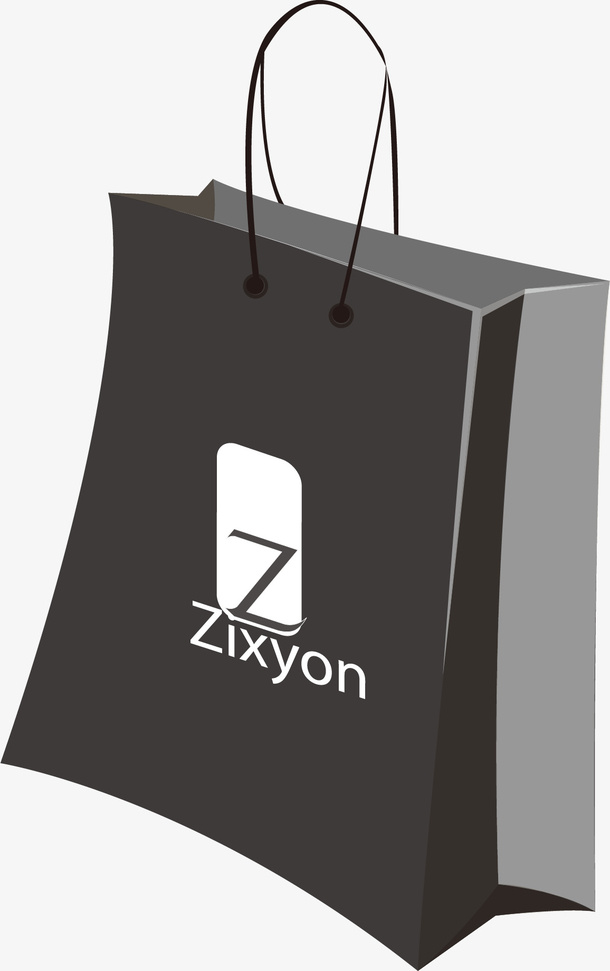 矢量企业公司高品质手提袋办公V免抠