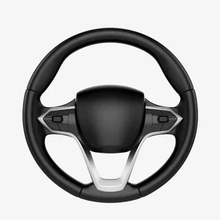 大气汽车方向盘菱形设计免扣免抠