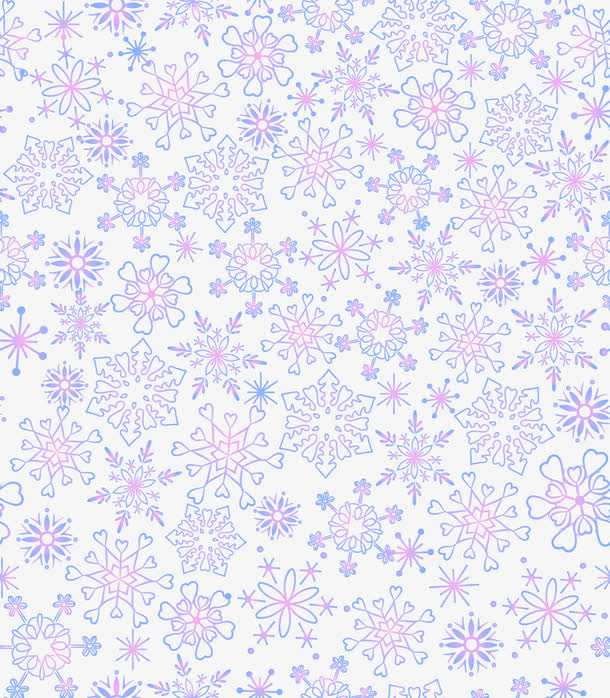 紫色雪花背景