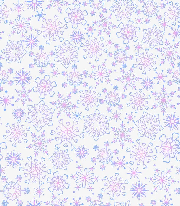 紫色雪花背景