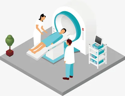 做体检png元素免抠