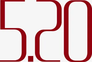 520创意红色设计字体免抠