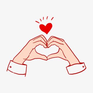 双手比心PNG素材免抠