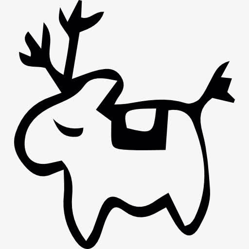 鹿图标免抠