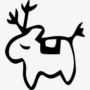 鹿图标免抠