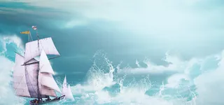 乘风破浪背景高清
