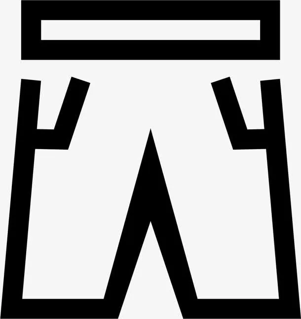裤子Stroke-Gap-icons免抠