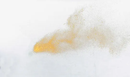 金色沙粒免抠