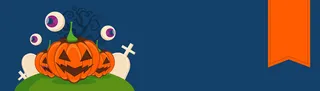 万圣节派对banner素材高清