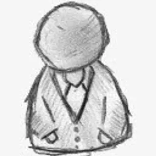 用户老板帐户简介人人类手绘免抠