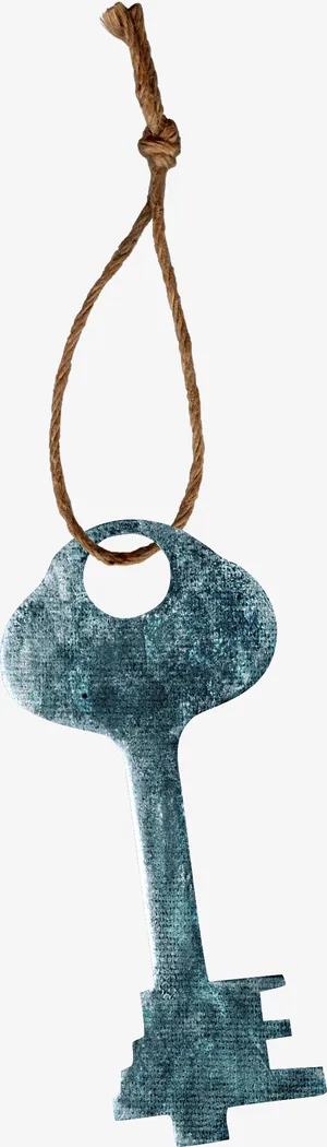 套上绳子的钥匙免抠