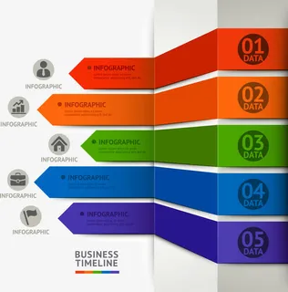 商务信息图表示意图免抠