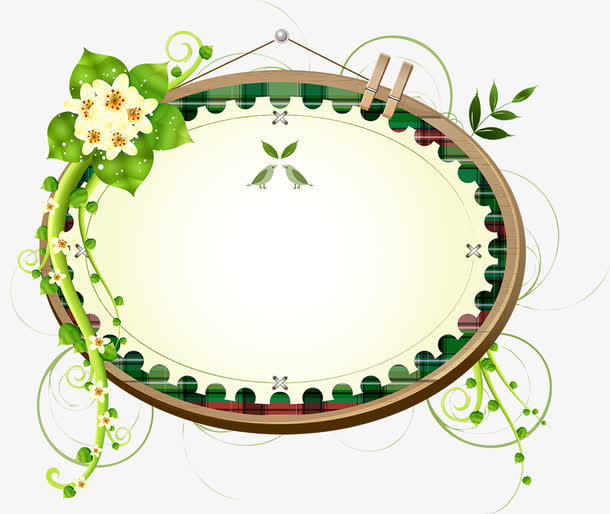 边框 线框 花边 小清新 纸张免抠