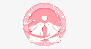 七夕爱情素材免抠