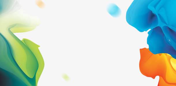 水彩墨迹底纹免抠