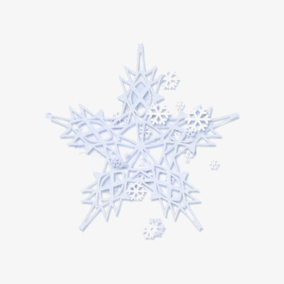 雪花免抠