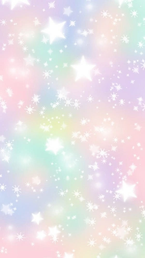 彩色梦幻星光壁纸免抠