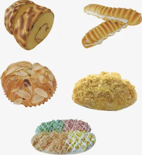 毛毛虫面包免抠