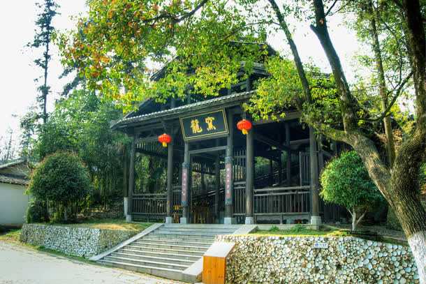 景德镇古窑民俗园景色免抠